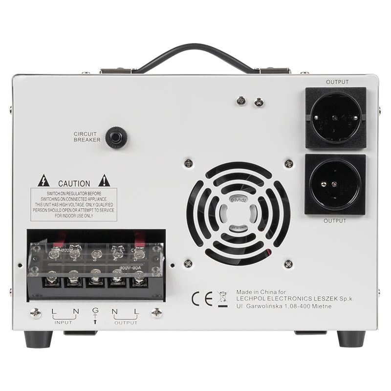 Stabilizator Tensiune Apartament 10KVA 7kW Servomotor Precizie 3% Kemot URZ3426-10K