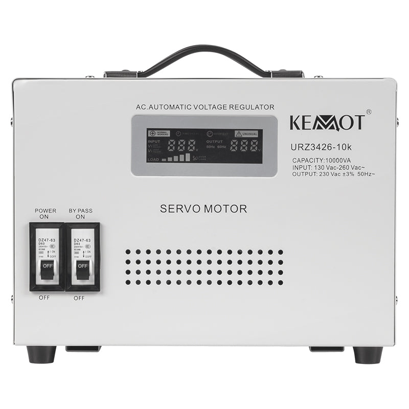 Stabilizator Tensiune Apartament 10KVA 7kW Servomotor Precizie 3% Kemot URZ3426-10K
