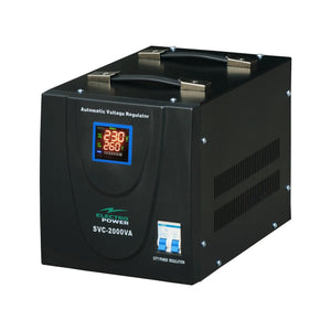 Stabilizator Tensiune 1600W 2000VA Monofazat Servomotor 150-265V Electropower EP-SVC-2000VA
