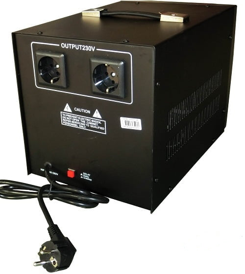 Stabilizator Tensiune 1800W 3000VA Monofazat Electronic 145-255V Electropower EP-SAR-3000VA Imagine secundară a produsului