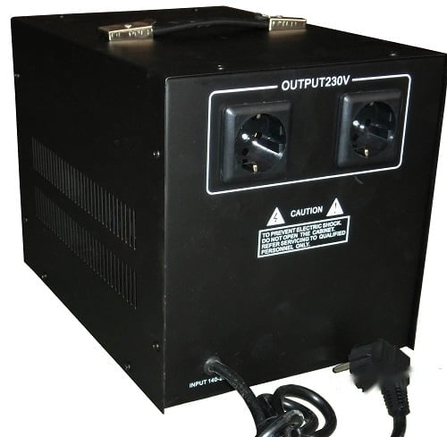 Stabilizator Tensiune 2400W 3000VA Monofazat Servomotor 150-265V Electropower EP-SVC-3000VA
