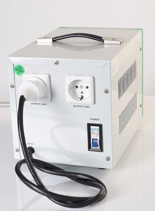 Stabilizator Tensiune 3.5kW 5KVA Monofazat Electronic 145-255V Electropower EP-SAR-5000VA Imagine secundară a produsului