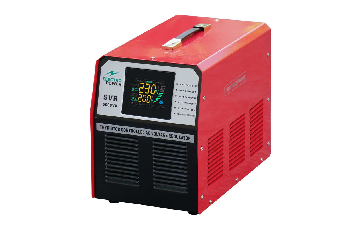 Stabilizator Tensiune 4kW 5KVA Monofazat Static 150-270V Electropower CP-SVR-5000VA