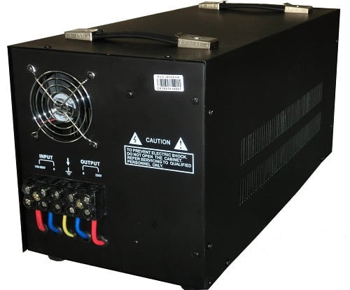 Stabilizator Tensiune 6.4kW 8KVA Monofazat Servomotor 150-265V Electropower EP-SVC-8000VA Imagine secundară a produsului