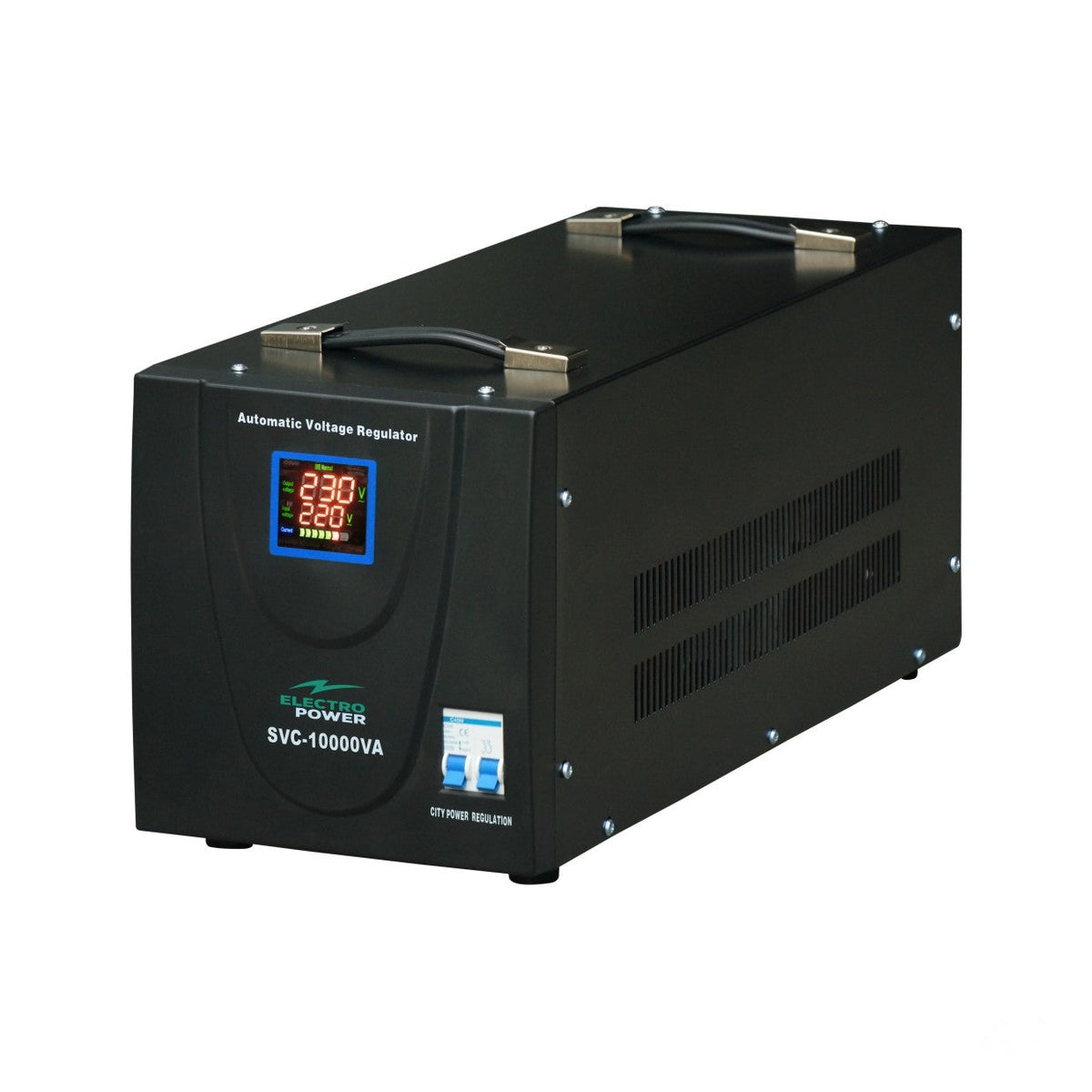 Stabilizator Tensiune 8kW 10KVA Monofazat Servomotor 150-265V Electropower EP-SVC-10kVA Imagine principală a produsului