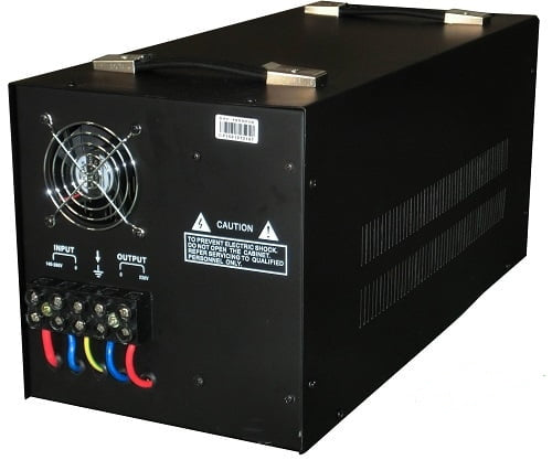 Stabilizator Tensiune 8kW 10KVA Monofazat Servomotor 150-265V Electropower EP-SVC-10kVA Imagine secundară a produsului