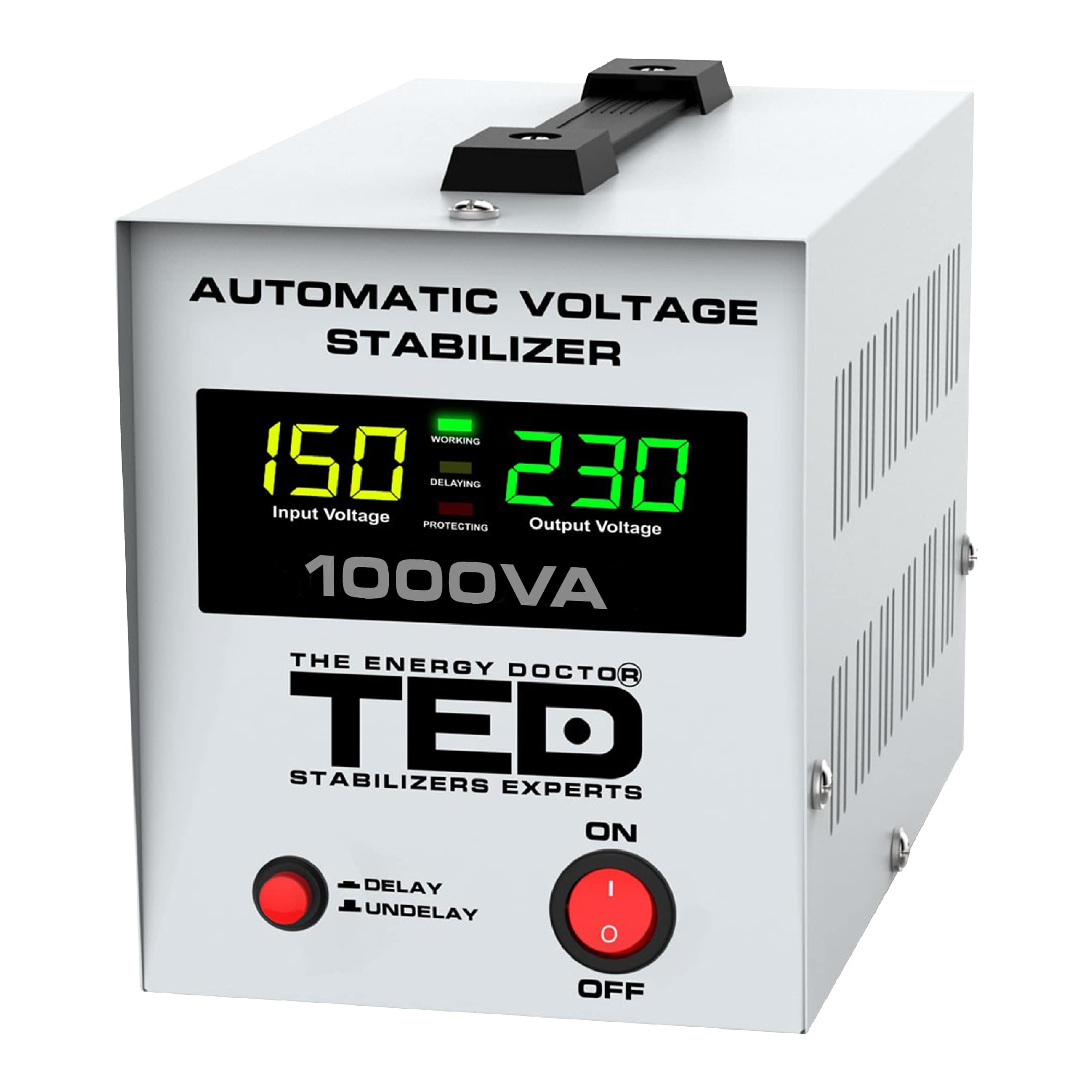 Stabiliztor Tensiune Centrala Termica 1000VA 600W TED000040