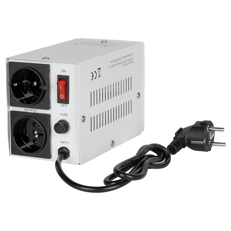 Stabilizator Tensiune Centrala Termica 1000VA 700W Electronic Precizie 8% Kemot URZ3438-1000-S
