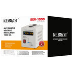 Stabilizator Tensiune Centrala Termica 1000VA 700W Electronic Precizie 5% Kemot URZ3412