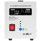 Stabilizator Tensiune Centrala Termica 2000VA 1400W Electronic Precizie 5% Kemot URZ3413