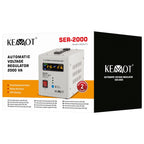 Stabilizator Tensiune Centrala Termica 2000VA 1400W Electronic Precizie 5% Kemot URZ3413