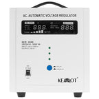 Stabilizator Tensiune Centrala Termica 3000VA 2100W Electronic Precizie 5% Kemot URZ3414
