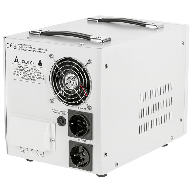 Stabilizator Tensiune Centrala Termica 3000VA 2100W Electronic Precizie 5% Kemot URZ3414