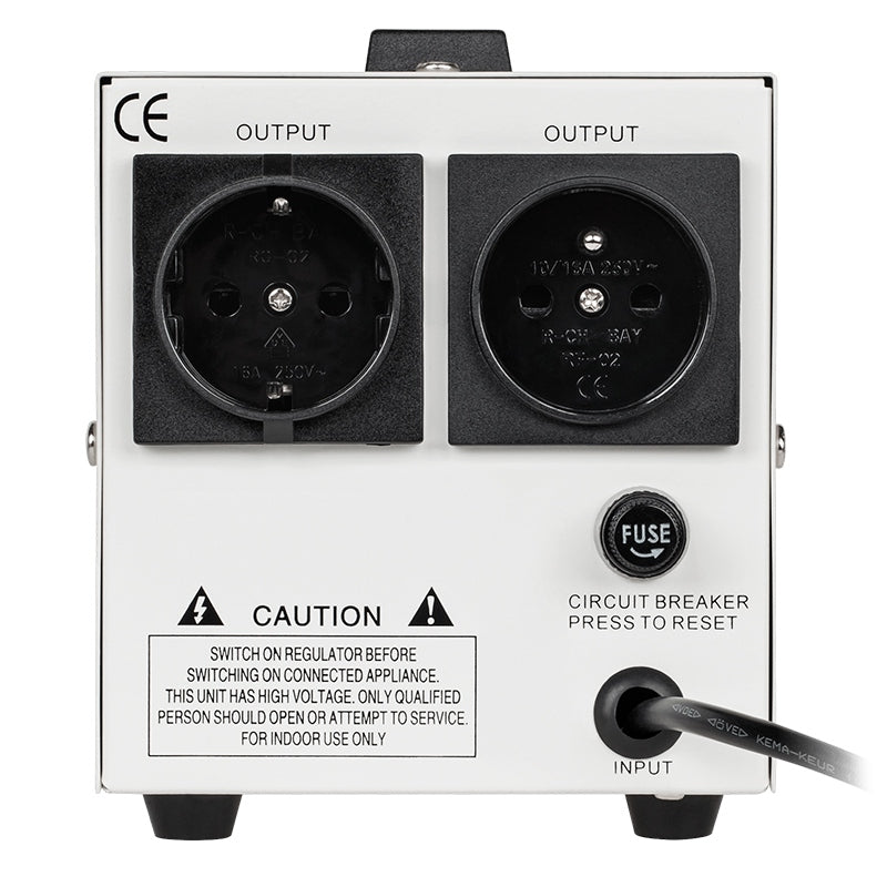 Stabilizator Tensiune Centrala Termica 500VA 350W Electronic Precizie 8% Kemot URZ3418 Imagine secundară a produsului