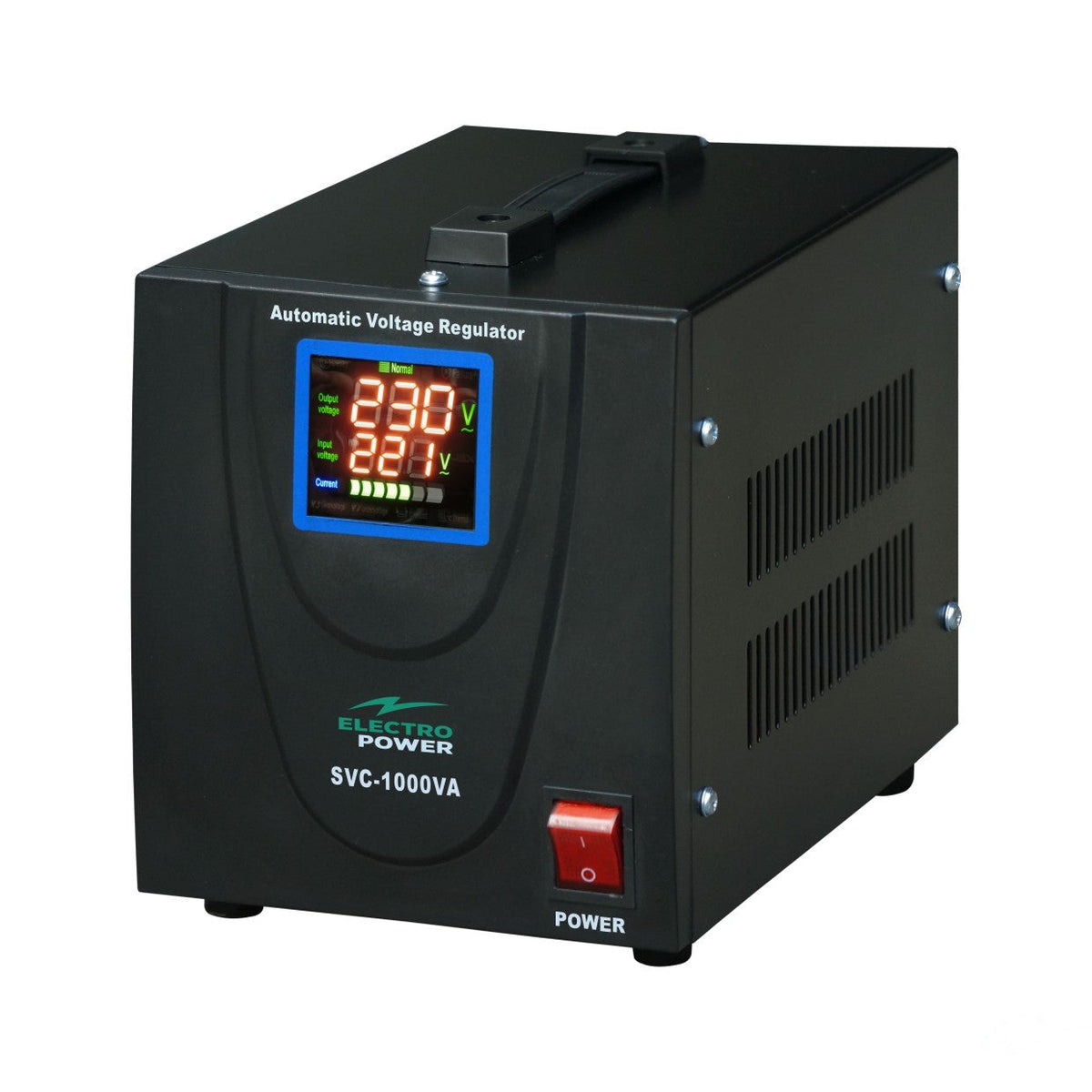 Stabilizator Tensiune 800W 1000VA Monofazat Servomotor 140-260V Electropower EP-SVC-1000VA Imagine principală a produsului