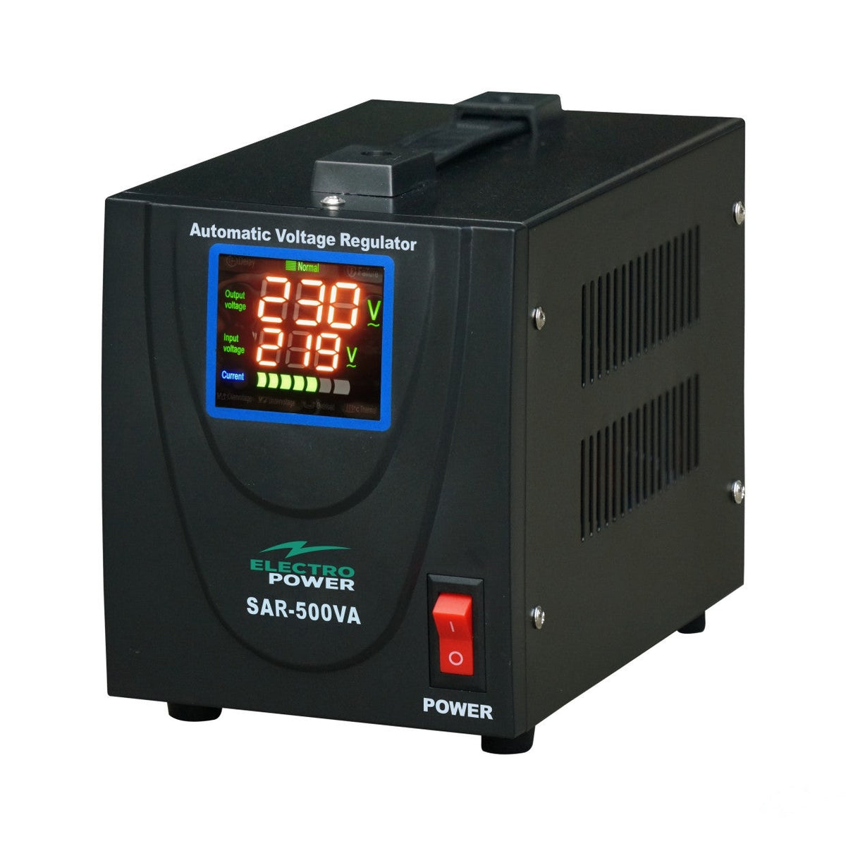 Stabilizator Tensiune 300W 500VA Monofazat Electronic 145-255V Electropower EP-SAR-500VA Imagine principală a produsului