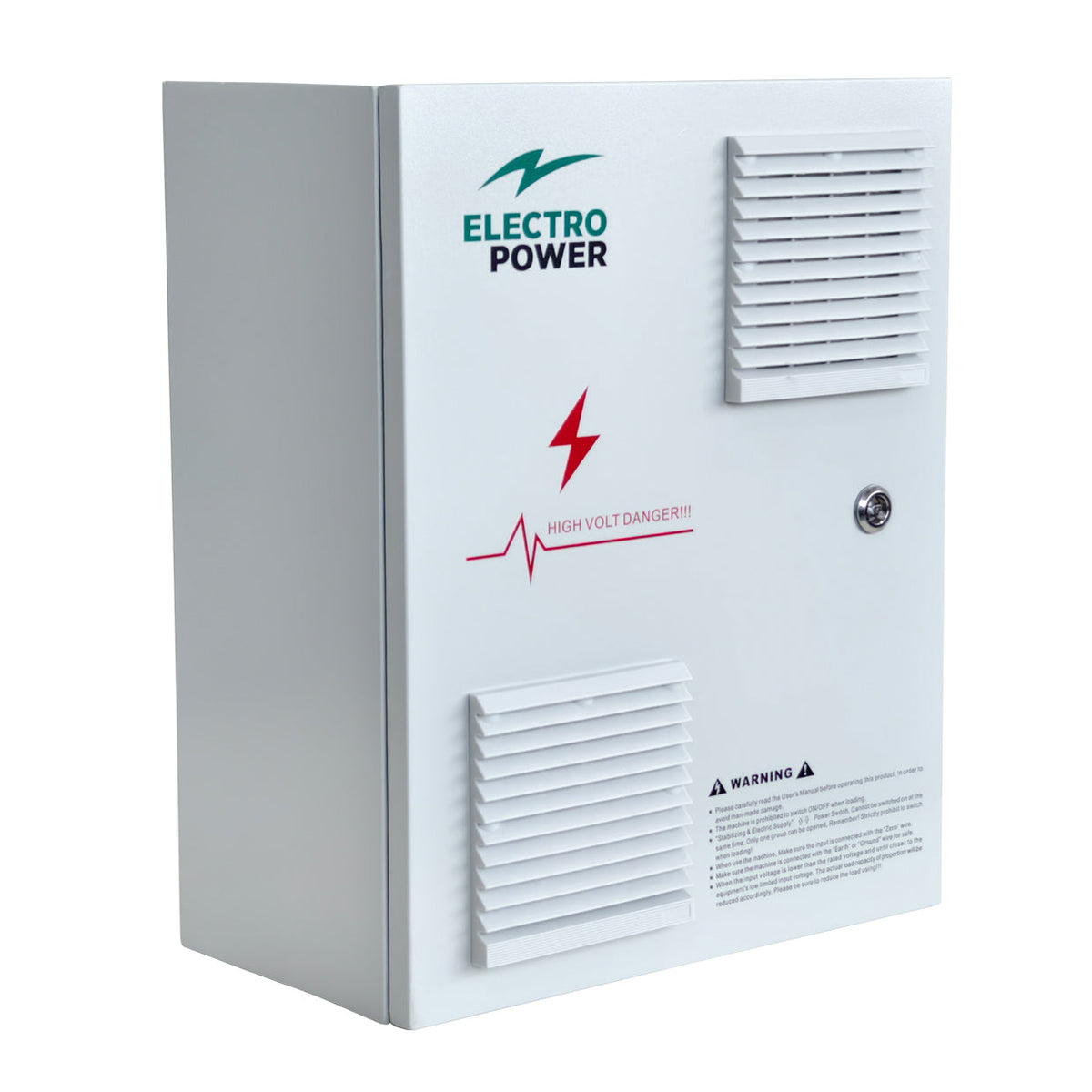 Stabilizator Tensiune 8kW 10KVA Monofazat Exterior Servomotor 150-270V Electropower EP-SVC-WALL-10kVA-150-270V IP54
