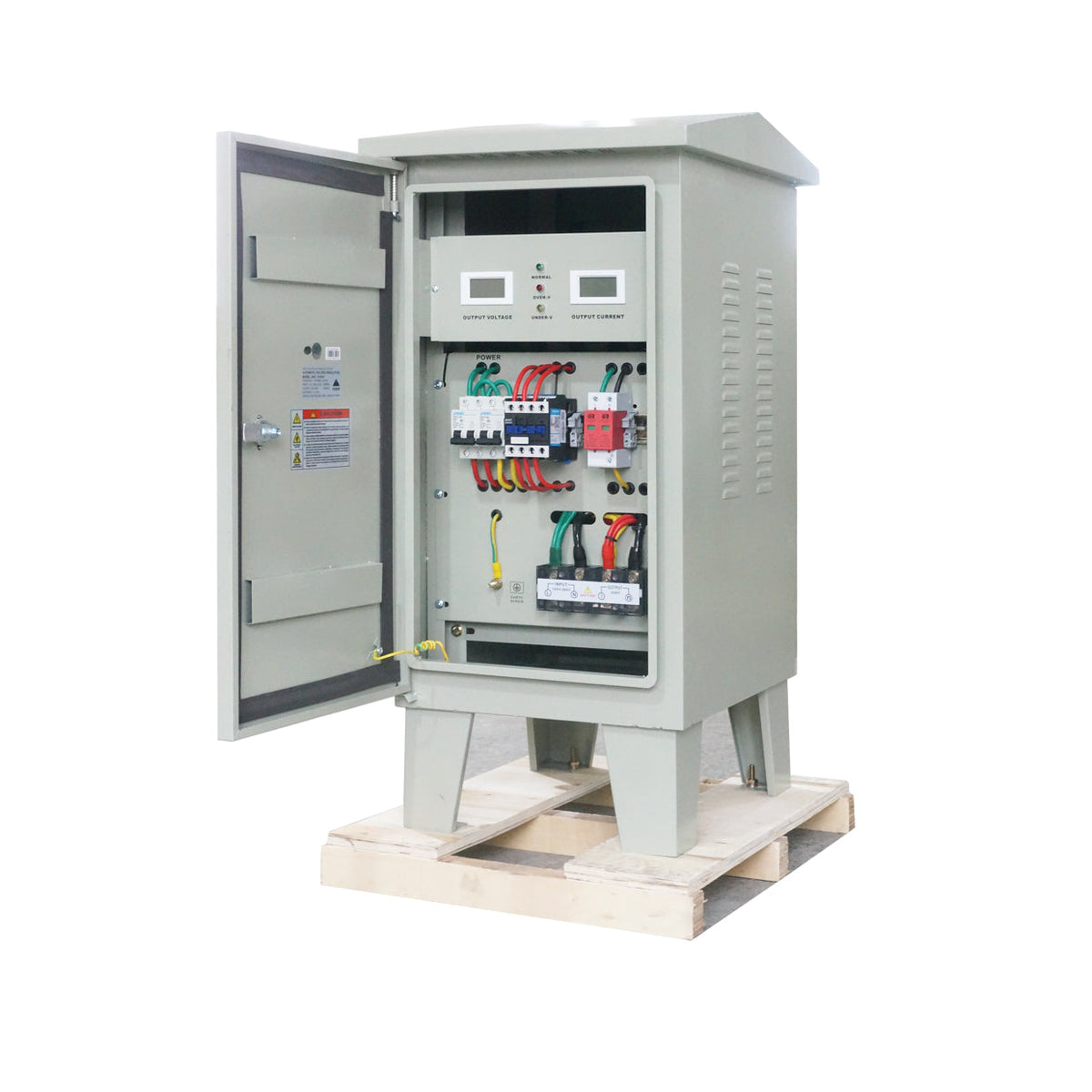 Stabilizator Tensiune 12kW 15KVA Monofazat Exterior Servomotor 150-265V Electropower EP-SVC-15kVA IP54