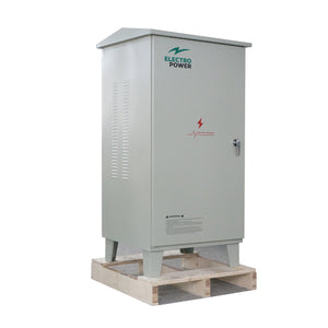 Stabilizator Tensiune 80kW 100KVA Trifazat Exterior Servomotor 260-460V Electropower EP-TNS-100kVA IP54
