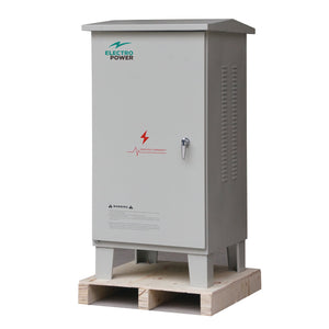 Stabilizator Tensiune 48kW 60KVA Trifazat Exterior Servomotor 260-460V Electropower EP-TNS-60kVA IP54