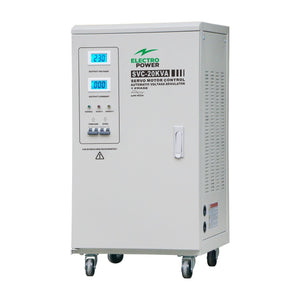 Stabilizator Tensiune 16kW 20KVA Monofazat Servomotor 150-265V Electropower EP-SVC-20kVA