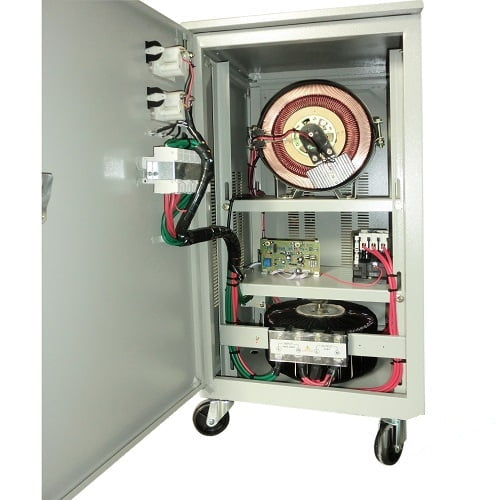 Stabilizator Tensiune 24kW 30KVA Monofazat Servomotor 150-265V Electropower EP-SVC-30kVA