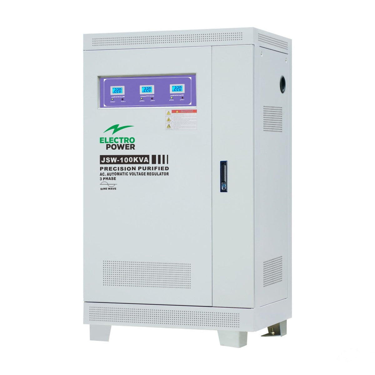 Stabilizator Tensiune 80kW 100KVA Trifazat Electronic 320-430V Electropower EP-JSW-100kVA