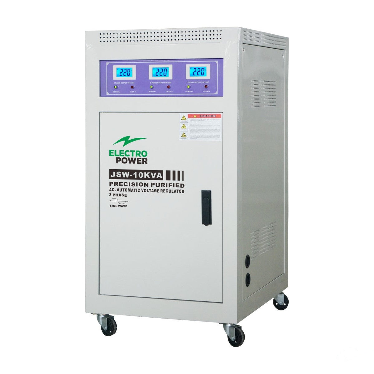 Stabilizator Tensiune 8kW 10KVA Trifazat Electronic 320-430V Electropower EP-JSW-10kVA