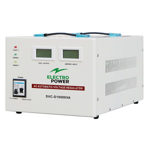 Stabilizator Tensiune 8kW 10KVA Monofazat Servomotor 115-270V Electropower EP-SVC-10kVA-115-270V LCD