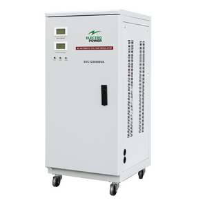 Stabilizator Tensiune 16kW 20KVA Monofazat Servomotor 115-270V Electropower EP-SVC-20kVA-115-270V LCD