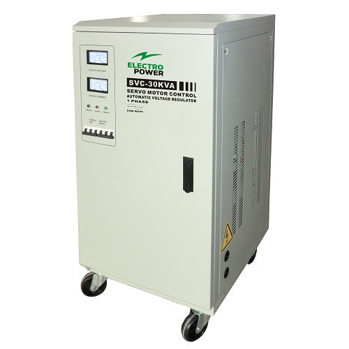 Stabilizator Tensiune 24kW 30KVA Monofazat Servomotor 115-270V Electropower EP-SVC-30kVA-115-270V Imagine principală a produsului