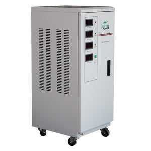 Stabilizator Tensiune 8kW 10KVA Trifazat Servomotor 200-470V Electropower EP-SVC-10kVA-3 LCD
