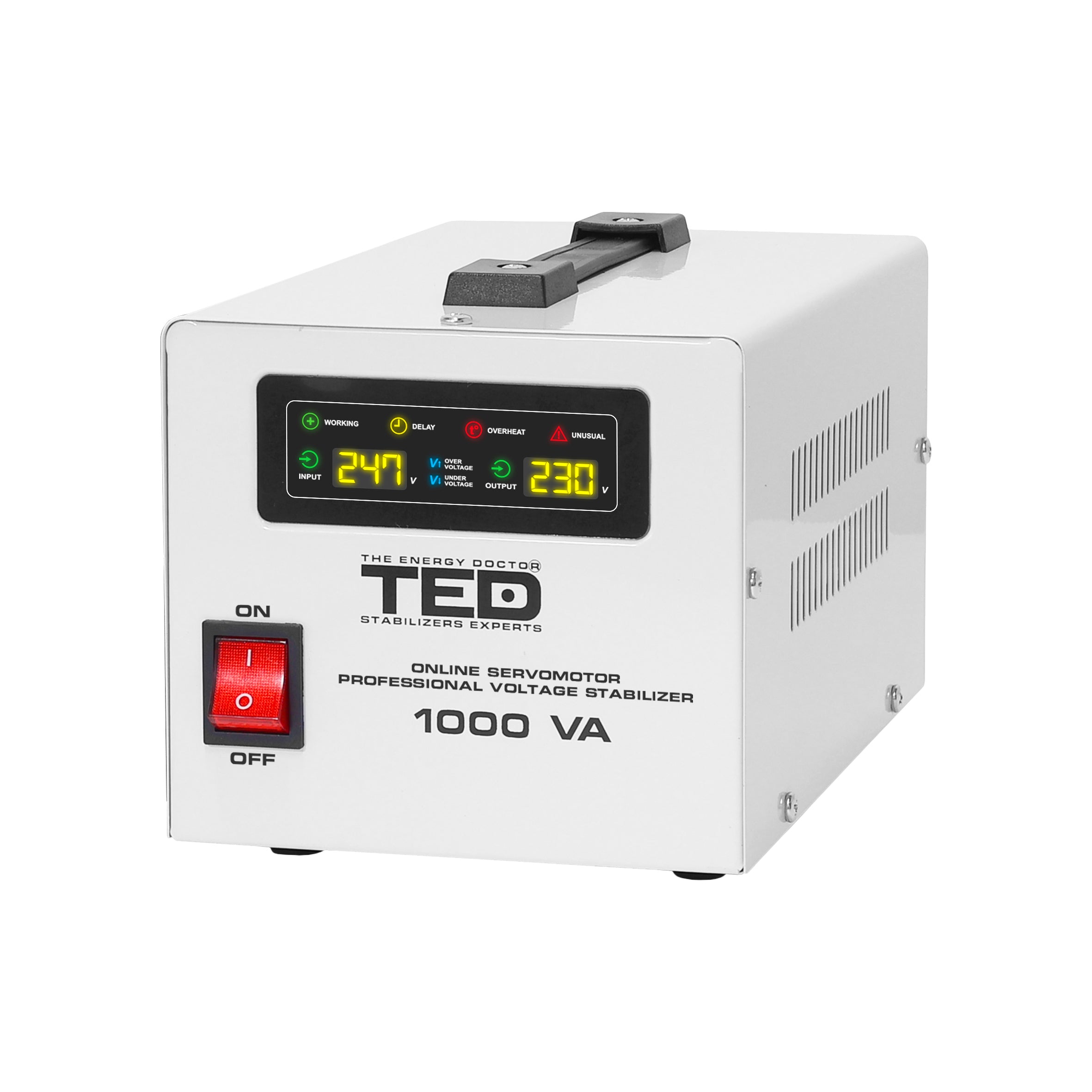 Stabilizator tensiune servomotor centrala termica 1000VA 600W TED004697