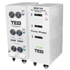 Stabilizator tensiune servomotor trifazat 82KVA 64kW TED Electric