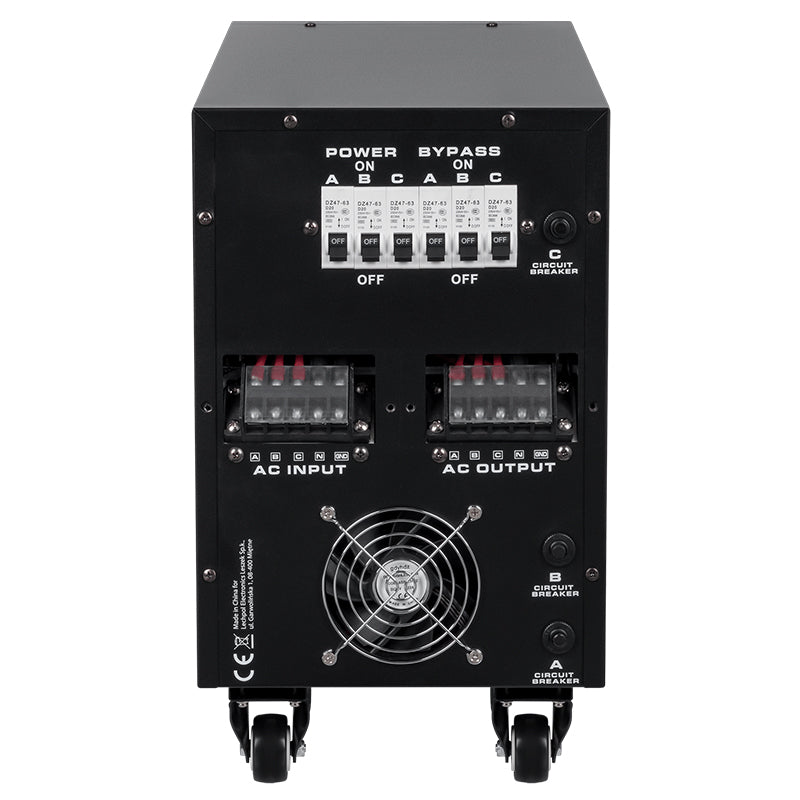 Stabilizator Tensiune Panouri Fotovoltaice Trifazat 15KVA 10.5kW Servomotor Kemot URZ3437-15