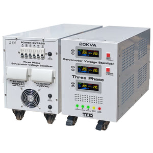 Stabilizator Tensiune Pentru Toata Casa Trifazic 20KVA 16kW 225-450V TED Electric