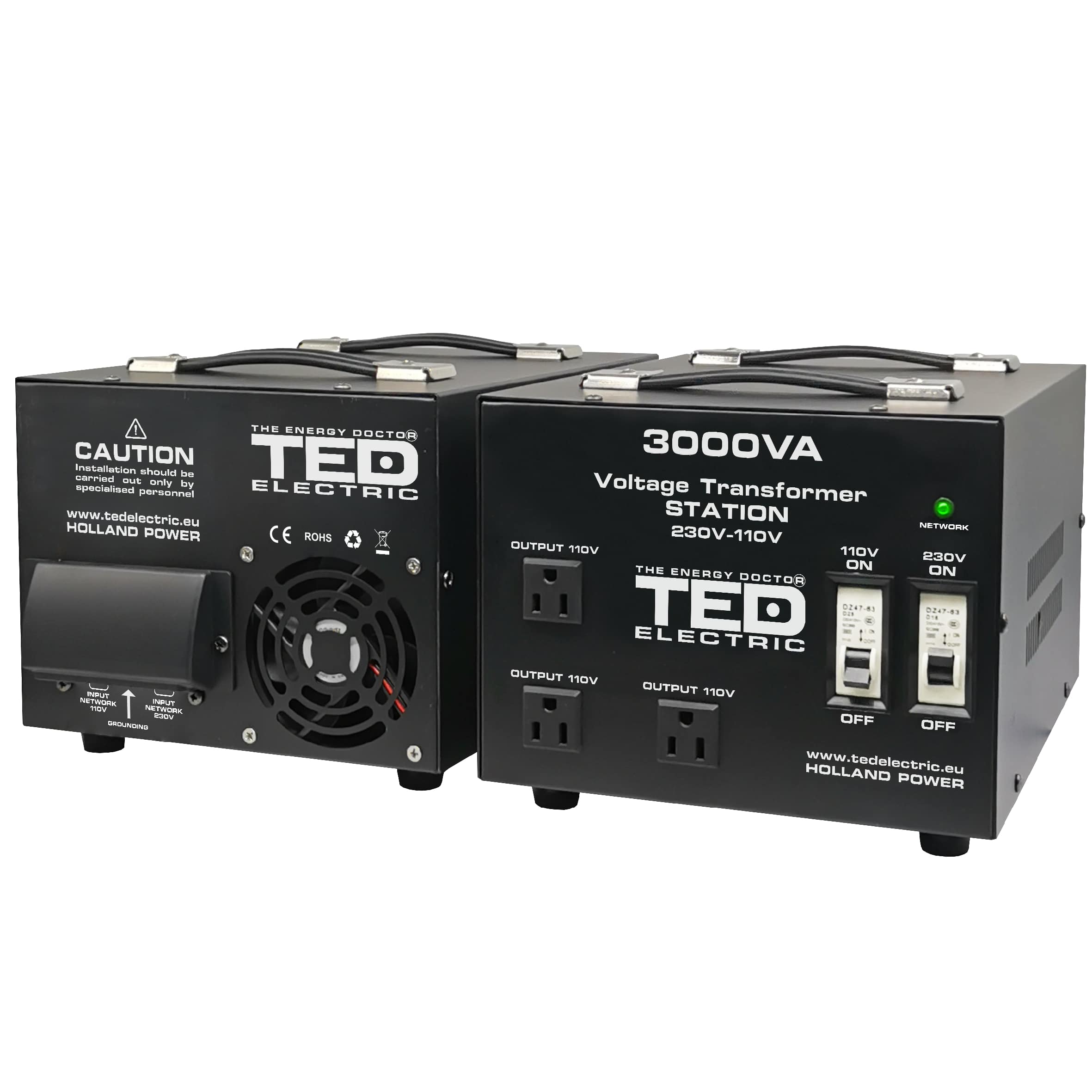 Transformator curent 220V 110V 3000VA 2400W Imagine principală a produsului