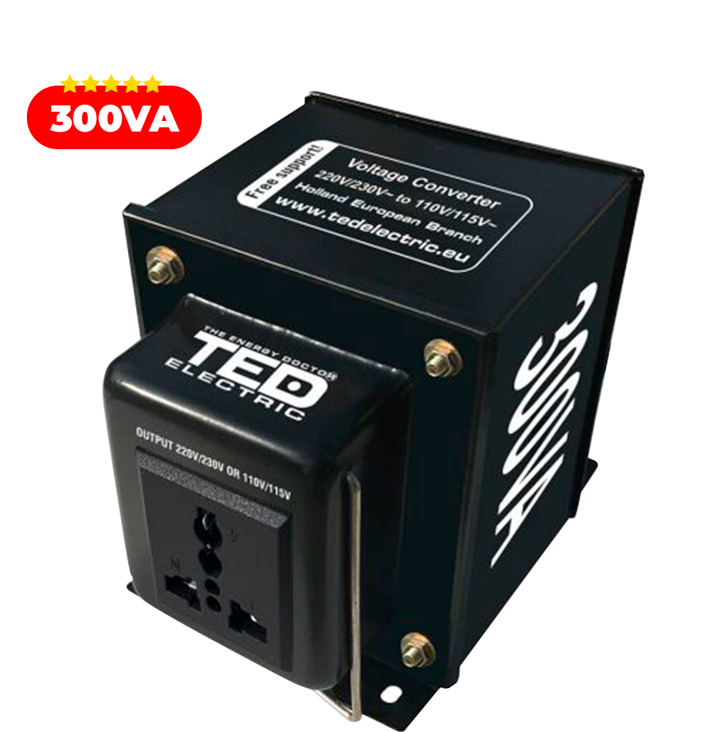 Transformator curent 220V 110V 300VA 300W TED Electric