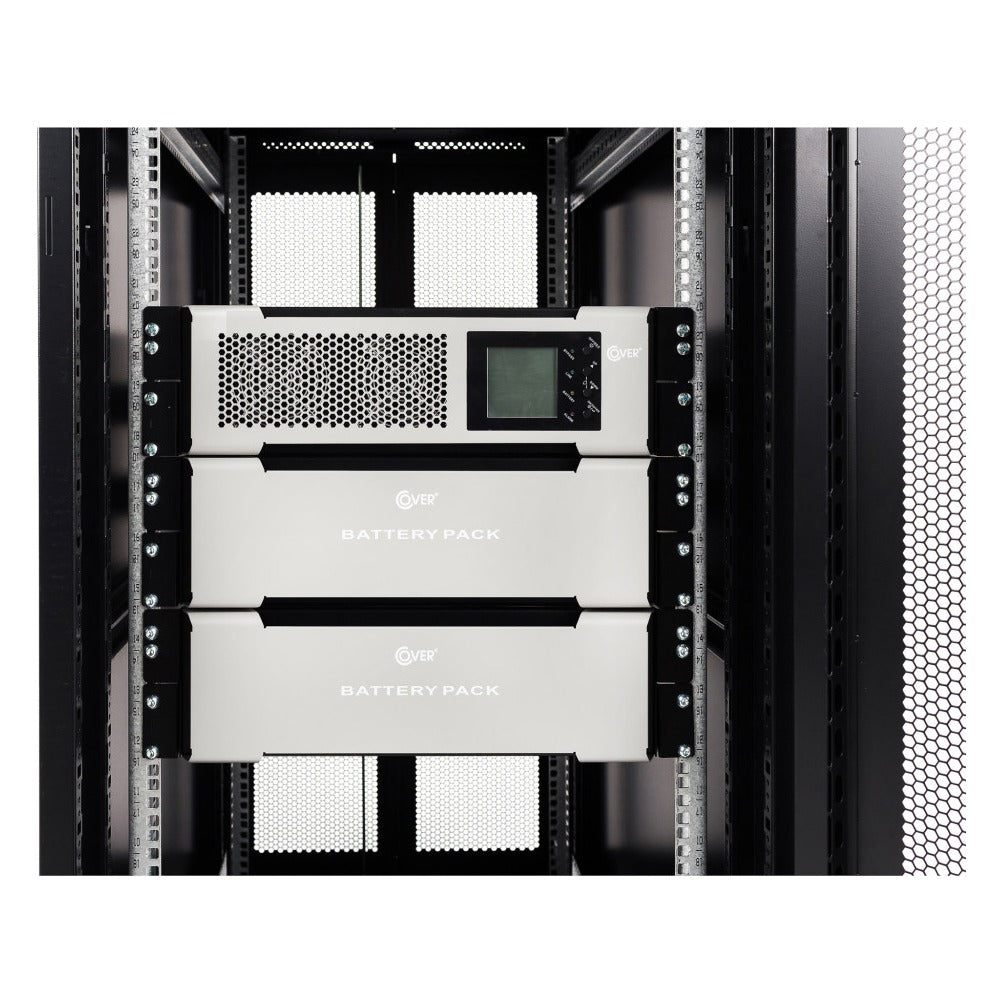 UPS 10kW 10kVA Online Dubla Conversie Trifazat Modular Rack / Tower 3U COVER PKX 10K