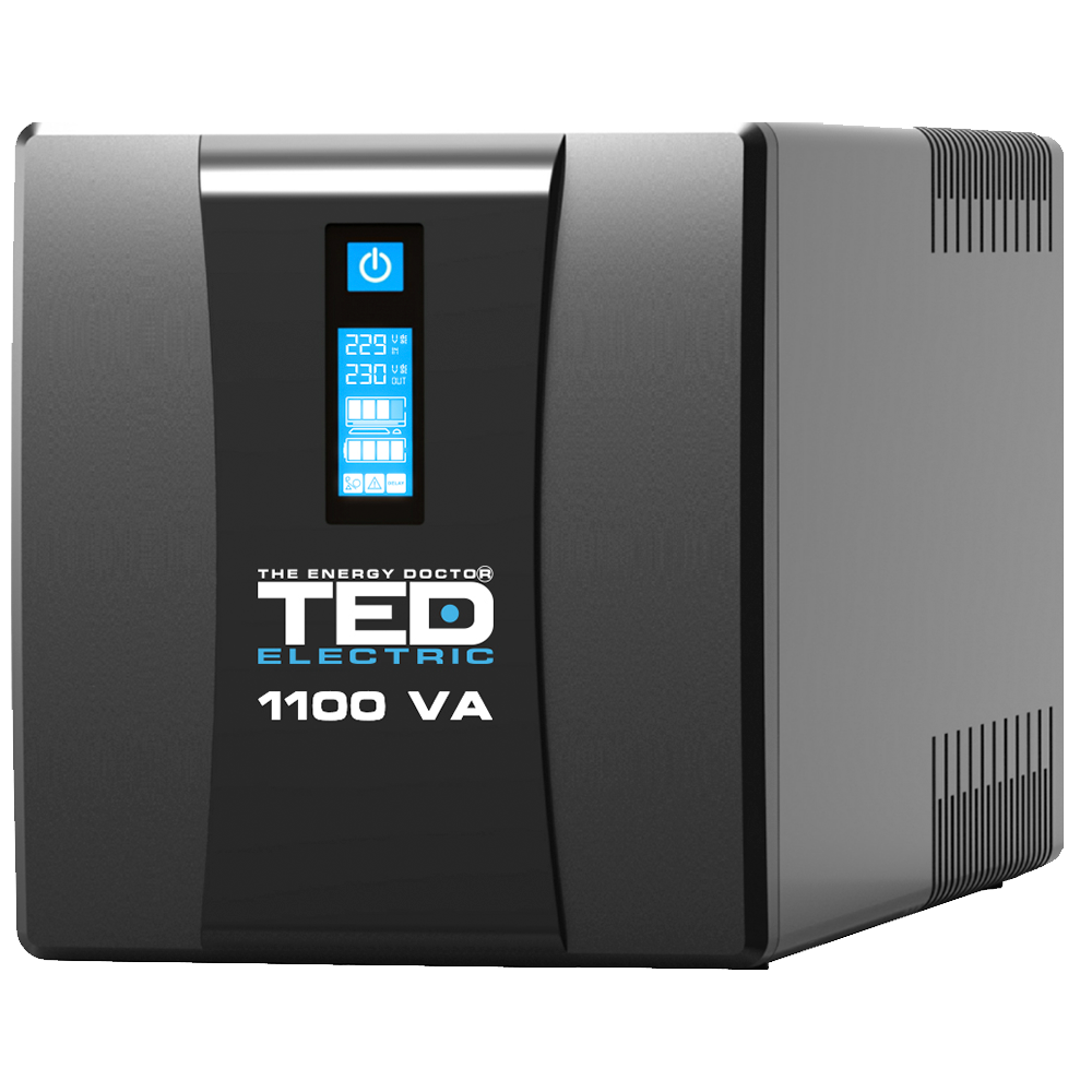 UPS 1100VA 600W Line Interactive TED Electric Imagine principală a produsului