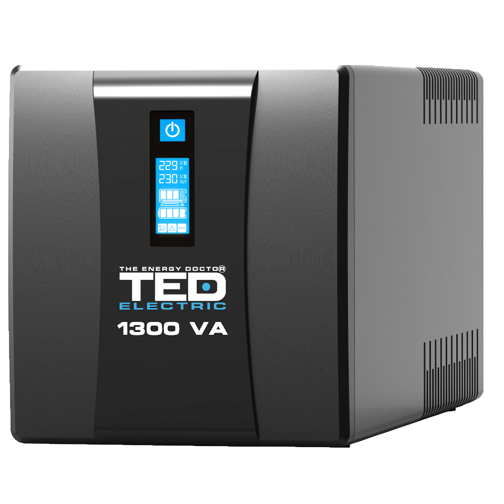 UPS 1300VA 750W TED Electric Imagine principală a produsului