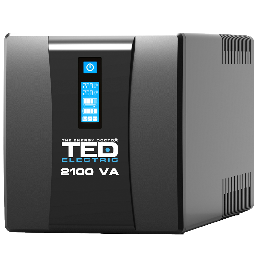 UPS 2100VA 1200W Line Interactive TED Electric Imagine principală a produsului