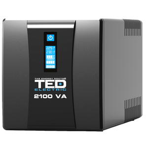 UPS 2100VA 1200W Line Interactive LCD TED Electric TED004659