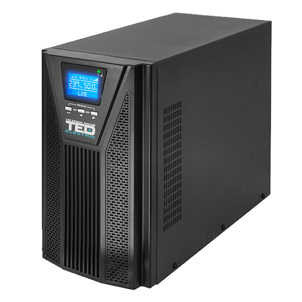 UPS 3000VA 3KVA 2700W Sinusoida Pura TED Electric Imagine principală a produsului