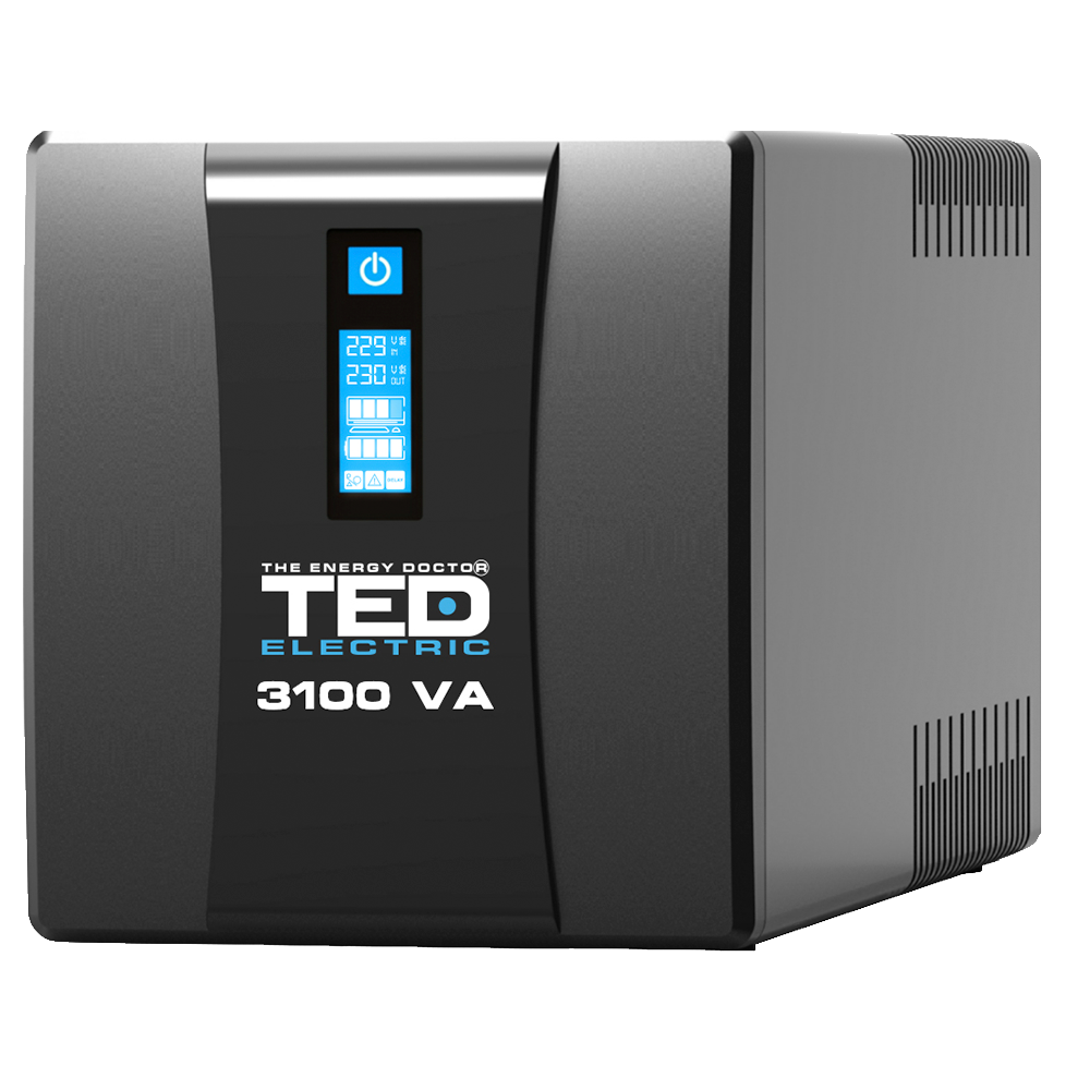 UPS 3100VA 1800W Line Interactive TED Electric  Imagine principală a produsului