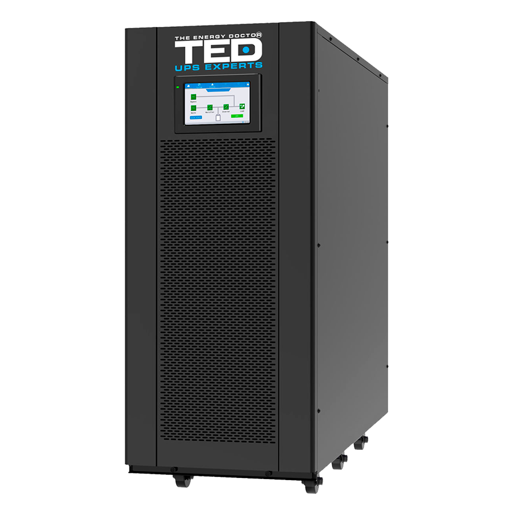 UPS 40KVA 40kW 400V Trifazat Online Dubla Conversie TED Electric TED004277 Imagine principală a produsului
