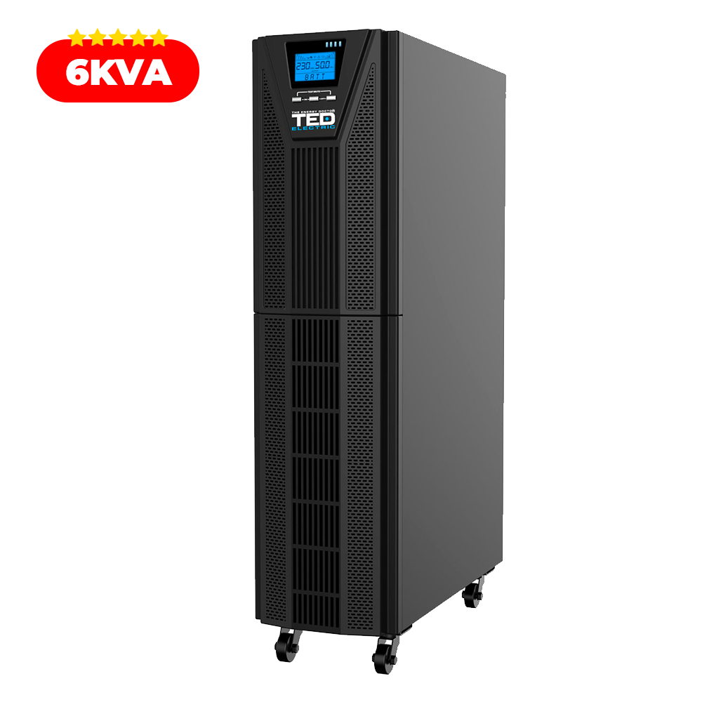 UPS 6000VA 6KVA 6kW TED Electric Online
