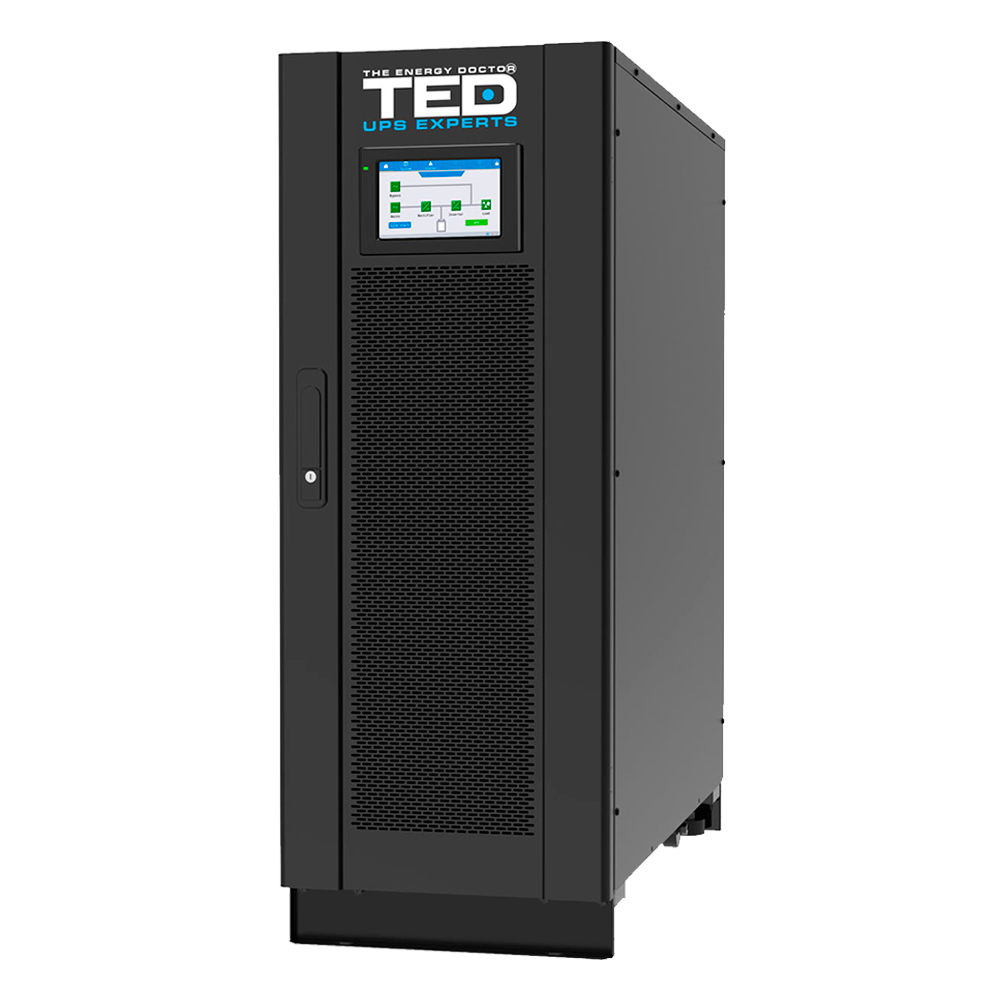 UPS 60KVA 60kW 400V Trifazat Online Dubla Conversie TED Electric TED004703 Imagine principală a produsului