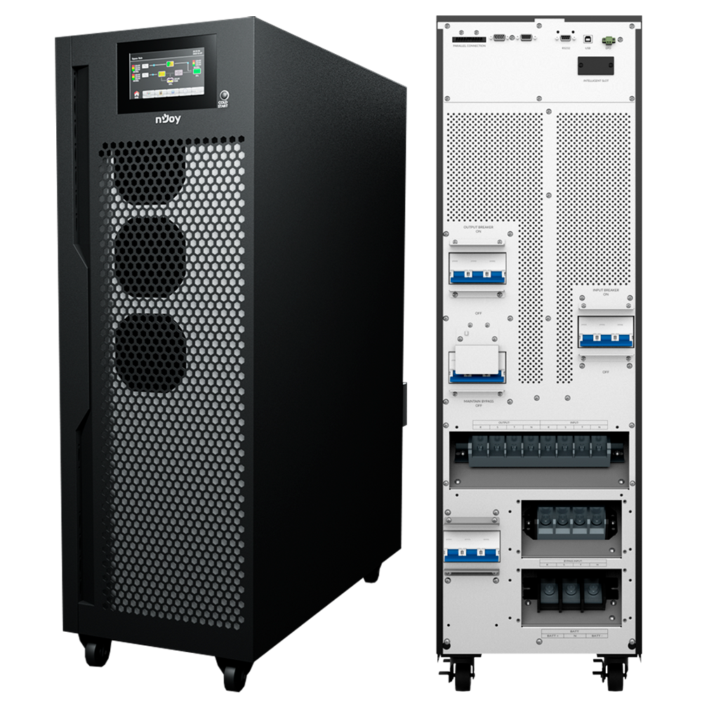 UPS 60KVA 60kW 400V ⚡ Online Touchscreen INDUSTRIAL nJoy Ranger 60KT ...