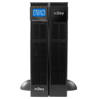 UPS 6KVA 6kW rackabil si tower Smart Online Dubla Conversie nJoy Balder cu cabinet extern de acumulatori